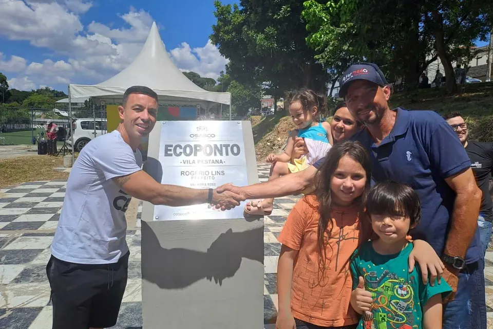 Inauguração de ecoponto em Osasco com a presença da Fermad